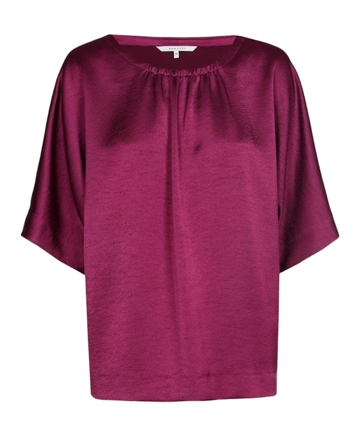 Dames blouse paars