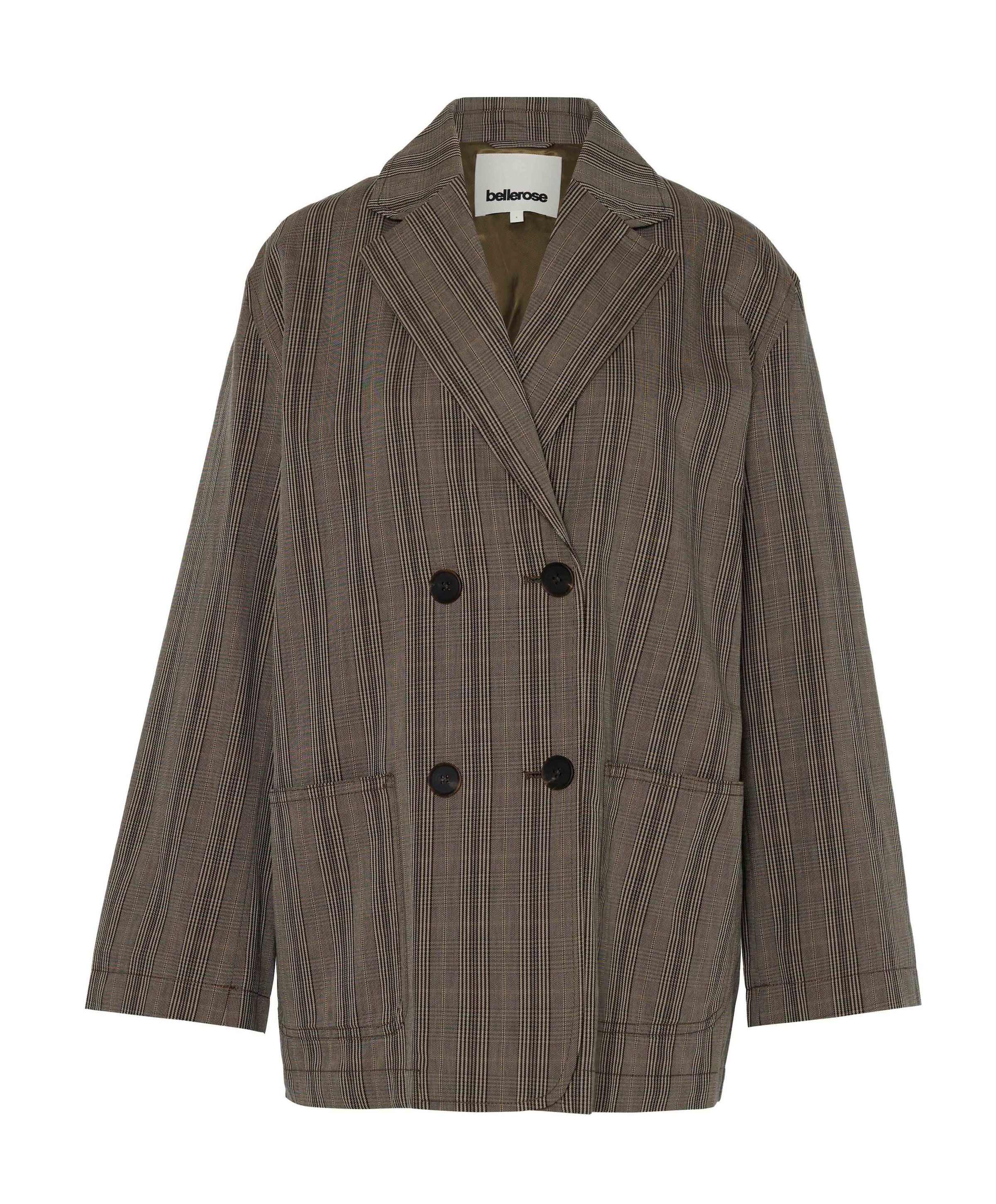 Dames blazer grijs