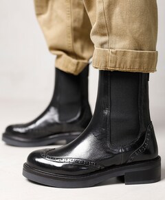 Lucia Gina dames enkellaarzen zwart