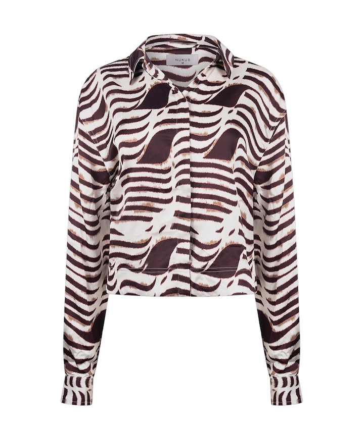 Dames blouse bordeaux