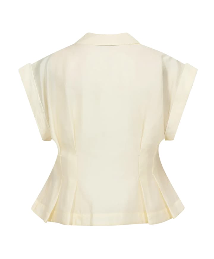 Dames blouse geel