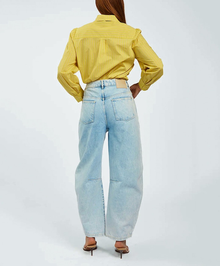 Dames blouse geel