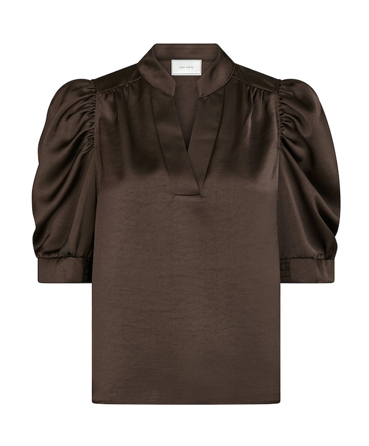 Blouse bruin