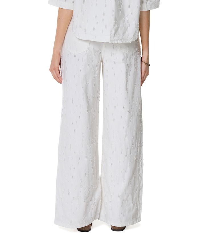 104-02-Distress dames broek ecru