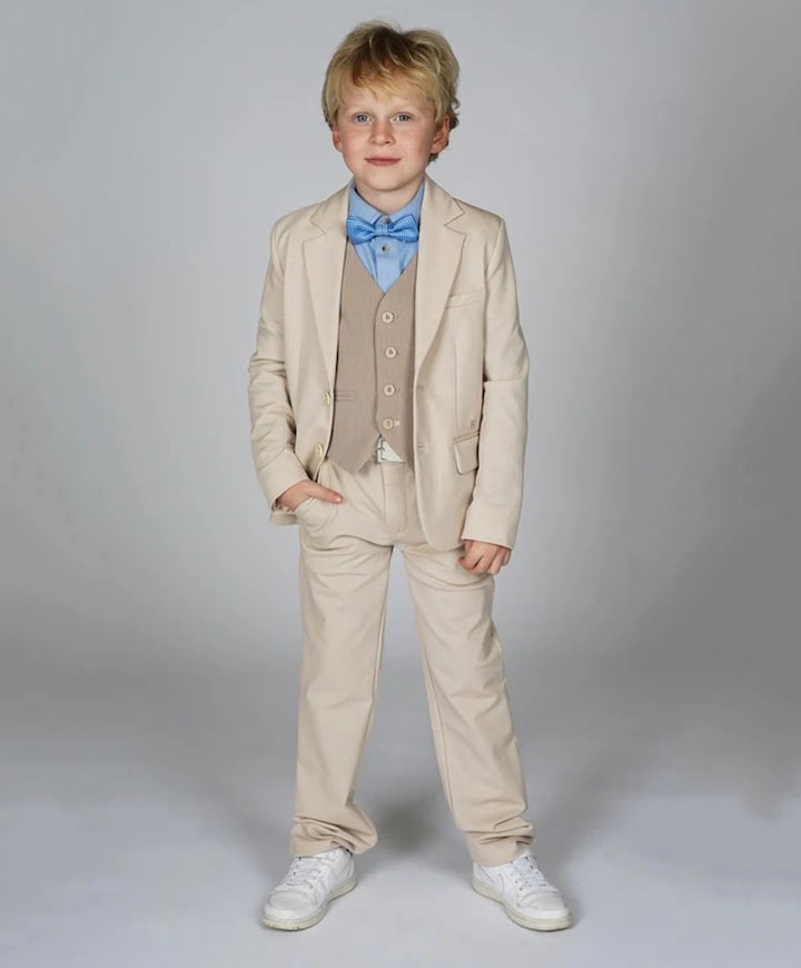 Jongens vlinderstrikje blauw