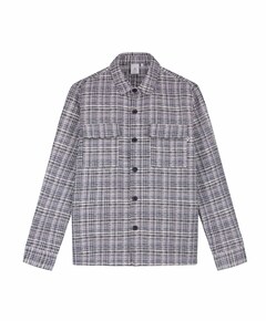 Heren overshirt blauw