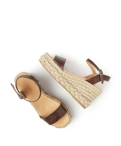 Capri Neva dames sandalets bruin