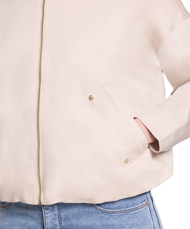 Dames jas beige