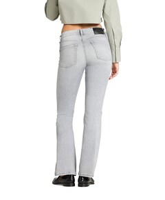 Paris flared dames jeans grijs
