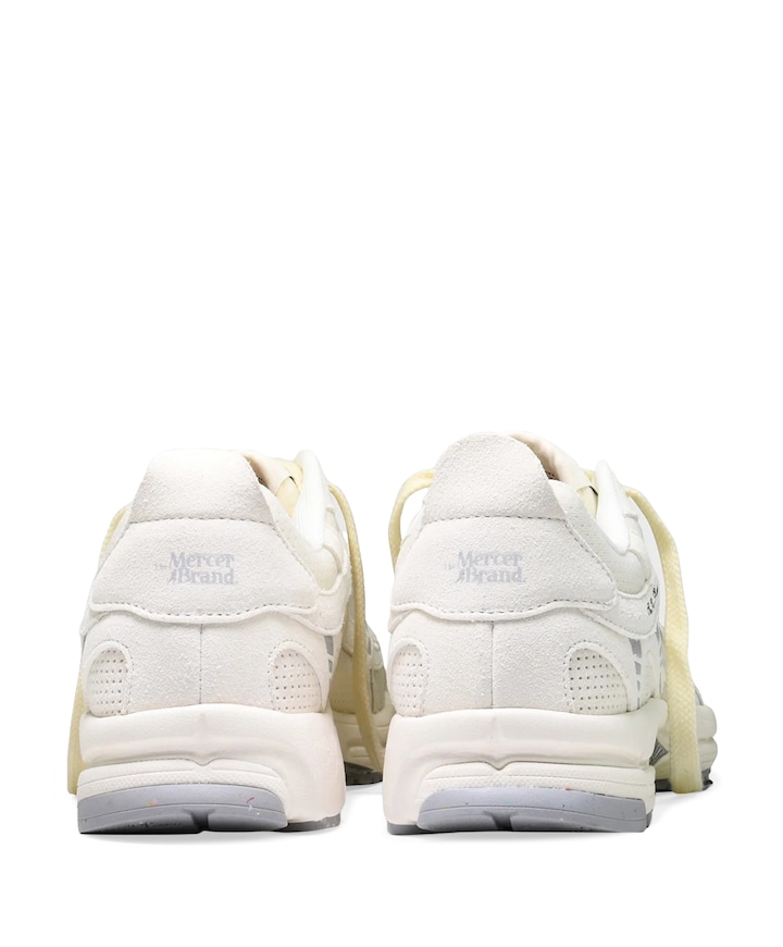 The Re-Run Vintage Suede dames sneakers ecru