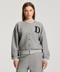 Dames vest grijs