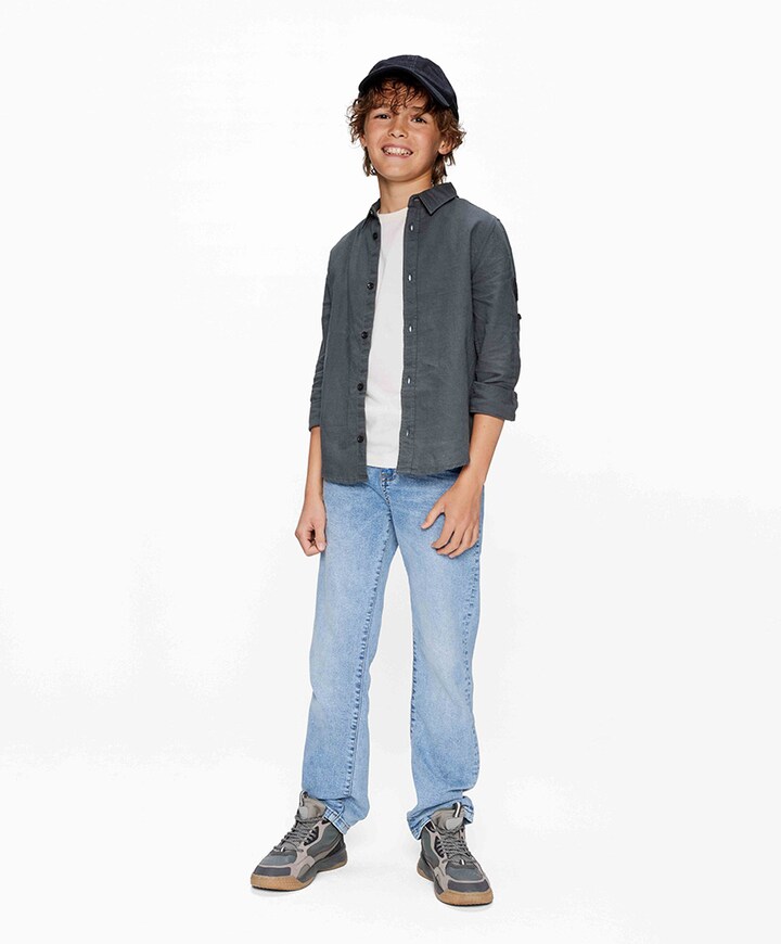 Landon Relaxed jeans blauw