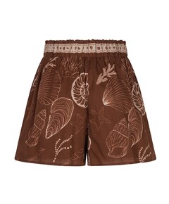 Shazira Shell dames korte broek bruin