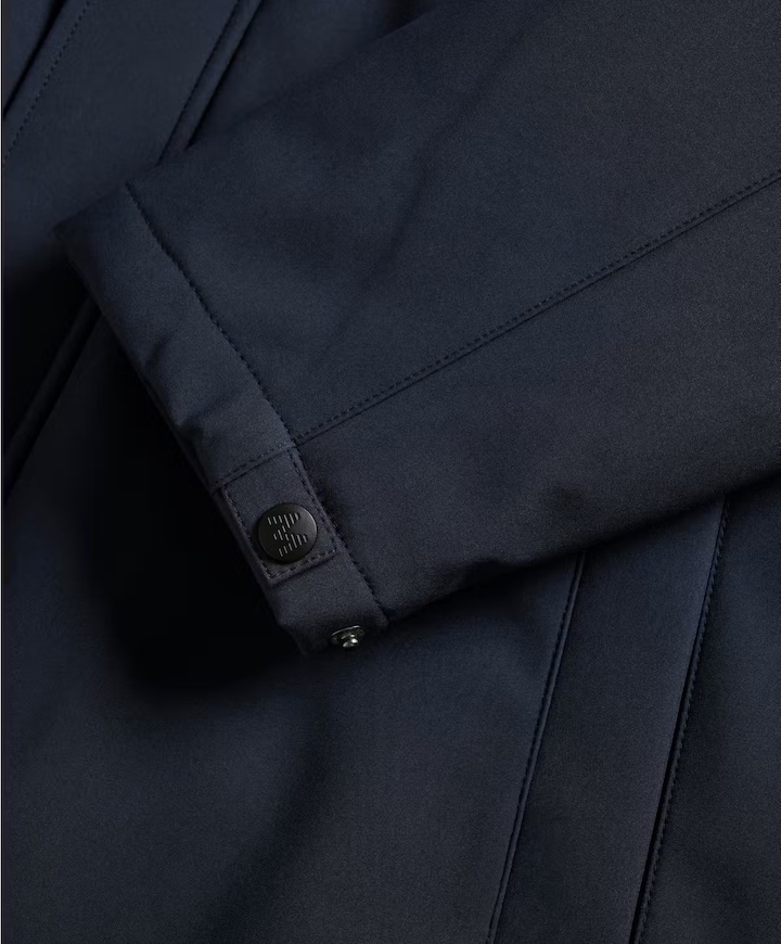 Heren jas blauw
