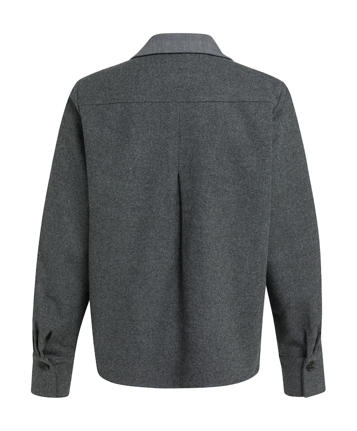 Dames blazer grijs