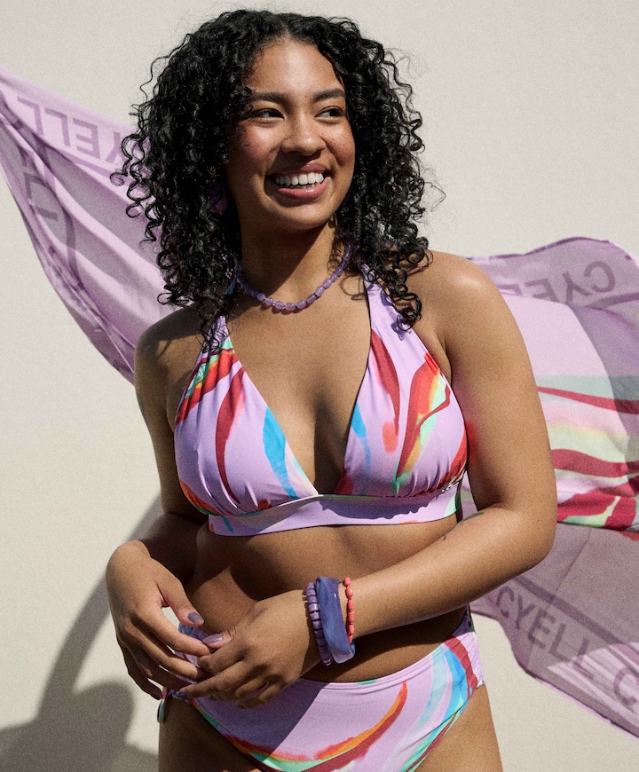 Bikinitop roze