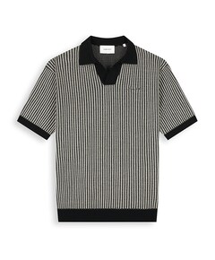 Heren polo zwart