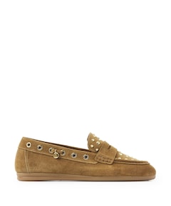 June Macy dames loafers beige