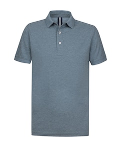 Heren polo blauw