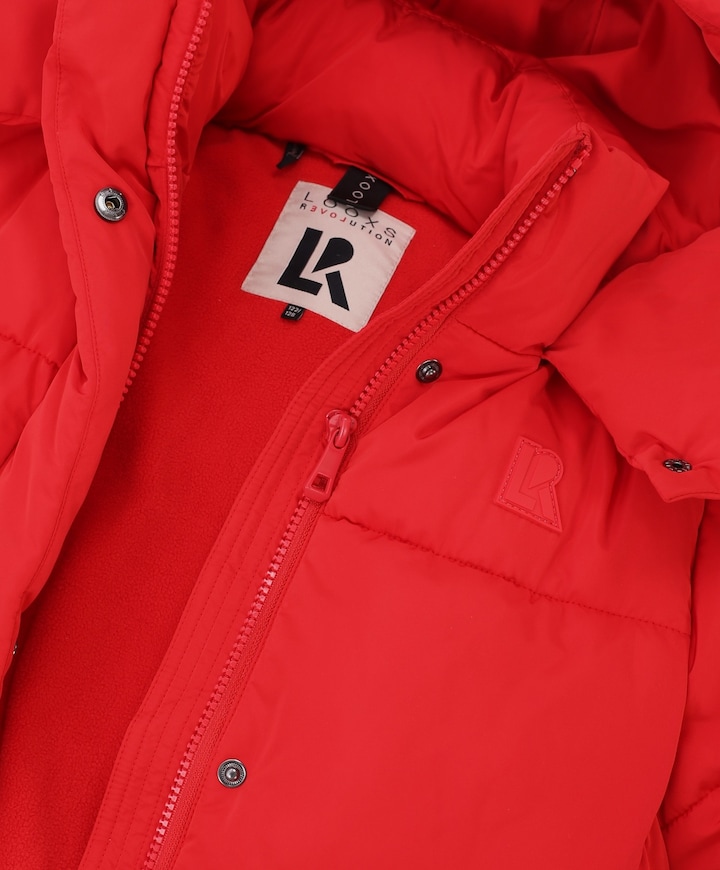 Meisjes jas rood