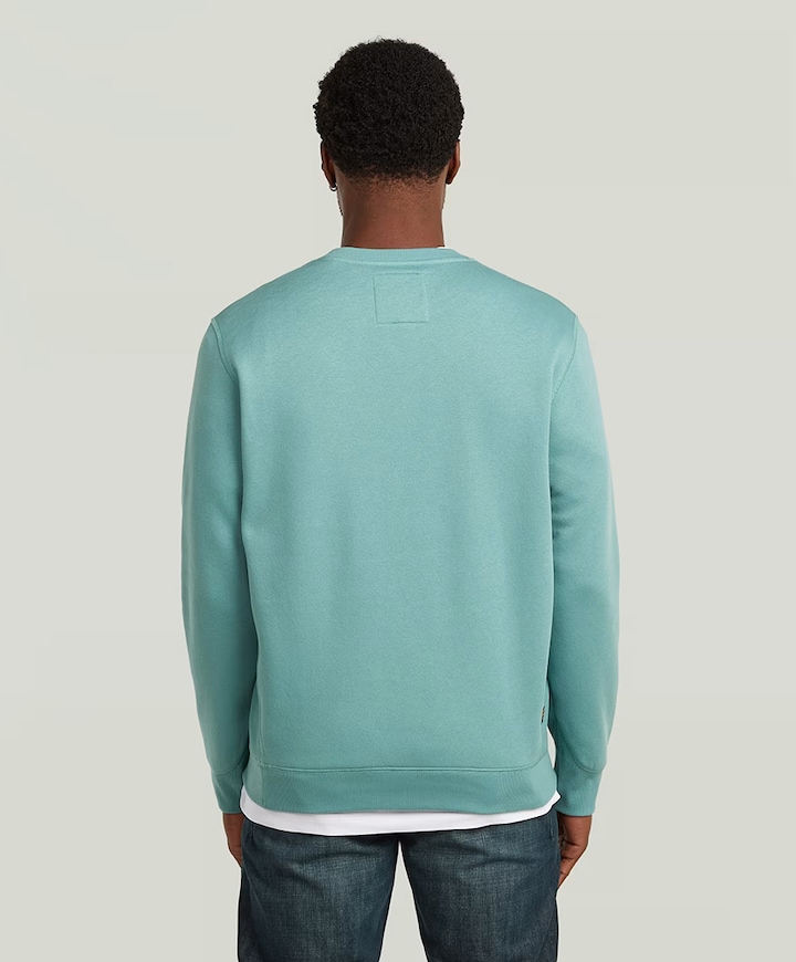 Heren sweater blauw