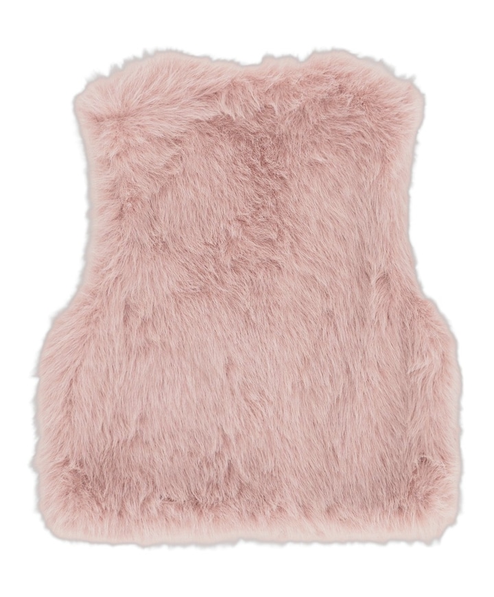 Meisjes bodywarmer roze