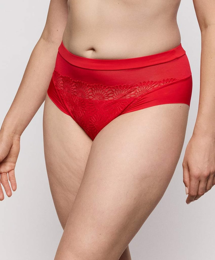 Dames slip rood