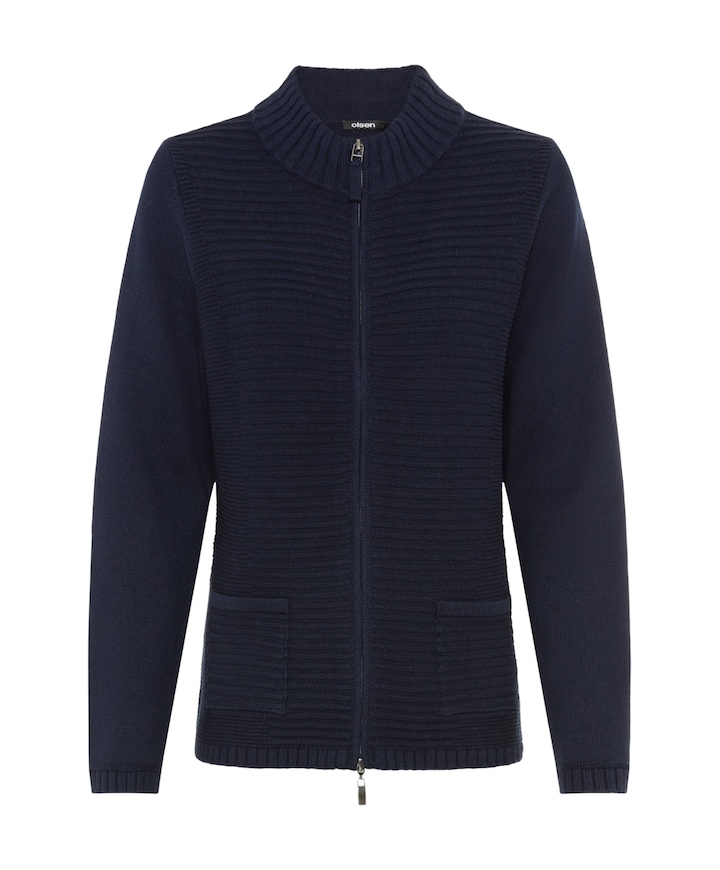 Dames vest blauw