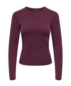 Dames longsleeve bordeaux
