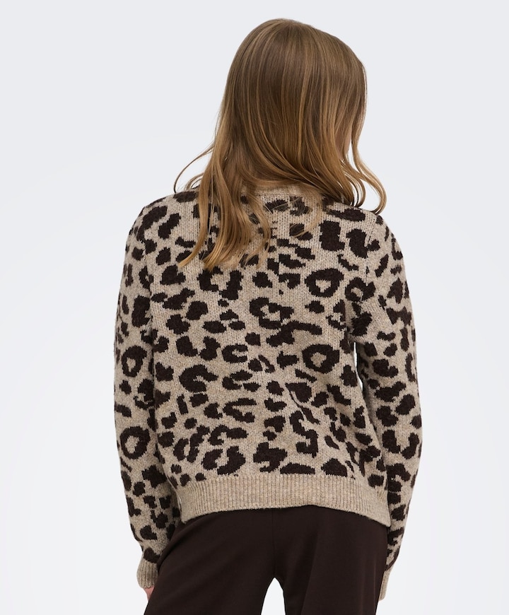 Meisjes trui beige