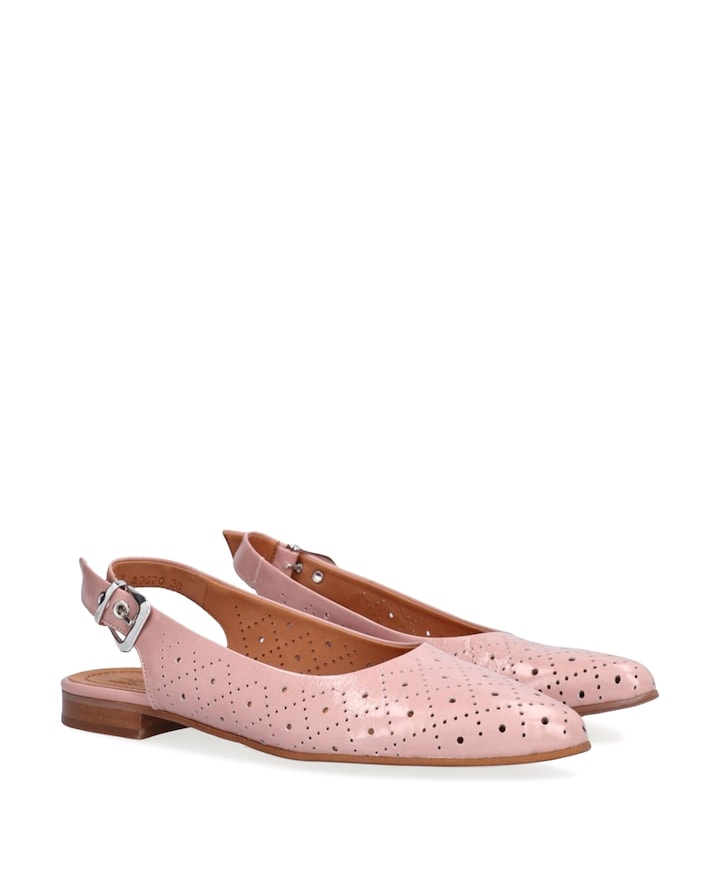 dames slingbacks roze