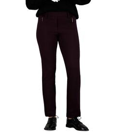 Hose Pull On Slim dames broek bordeaux