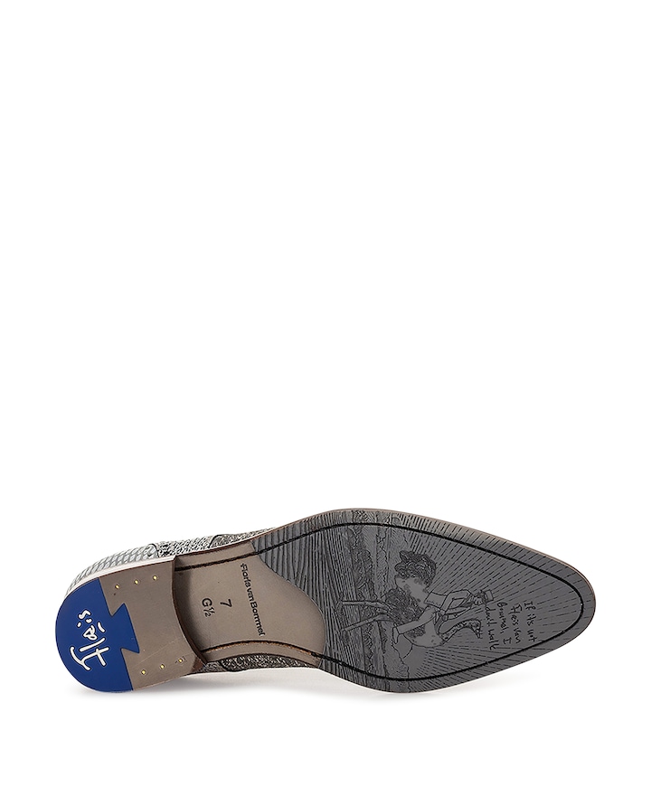 heren veterschoenen grijs