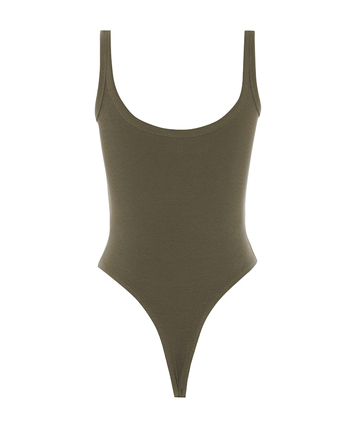 Dames body groen