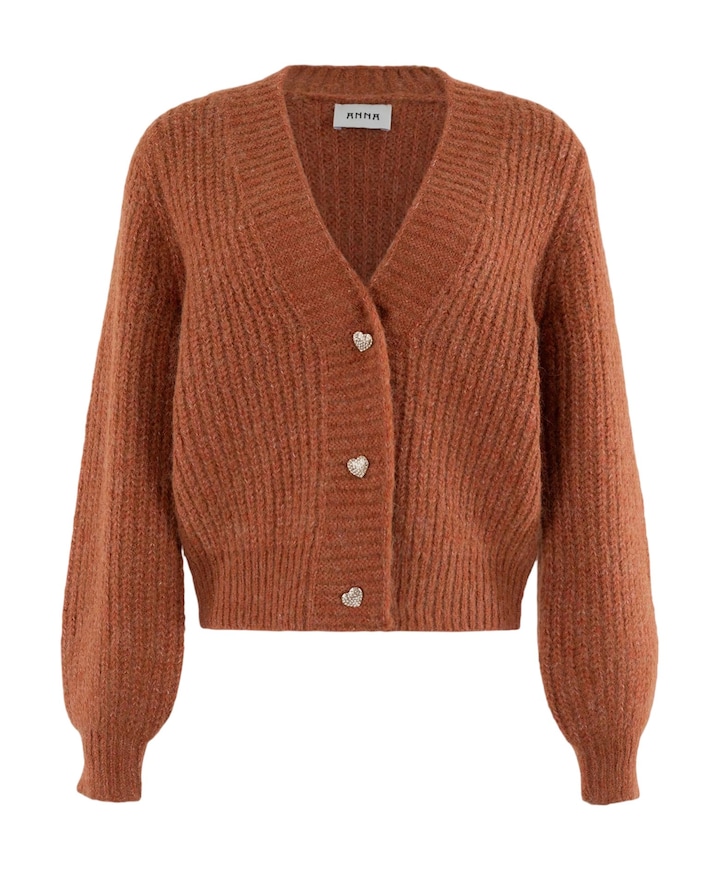 Dames vest oranje