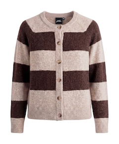 Dames vest bruin