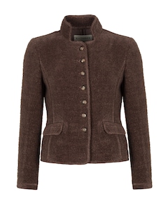 Dames jas bruin