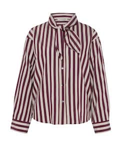 Dames blouse bordeaux