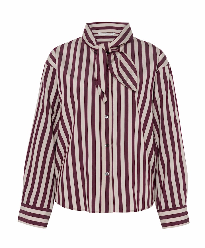 Dames blouse bordeaux
