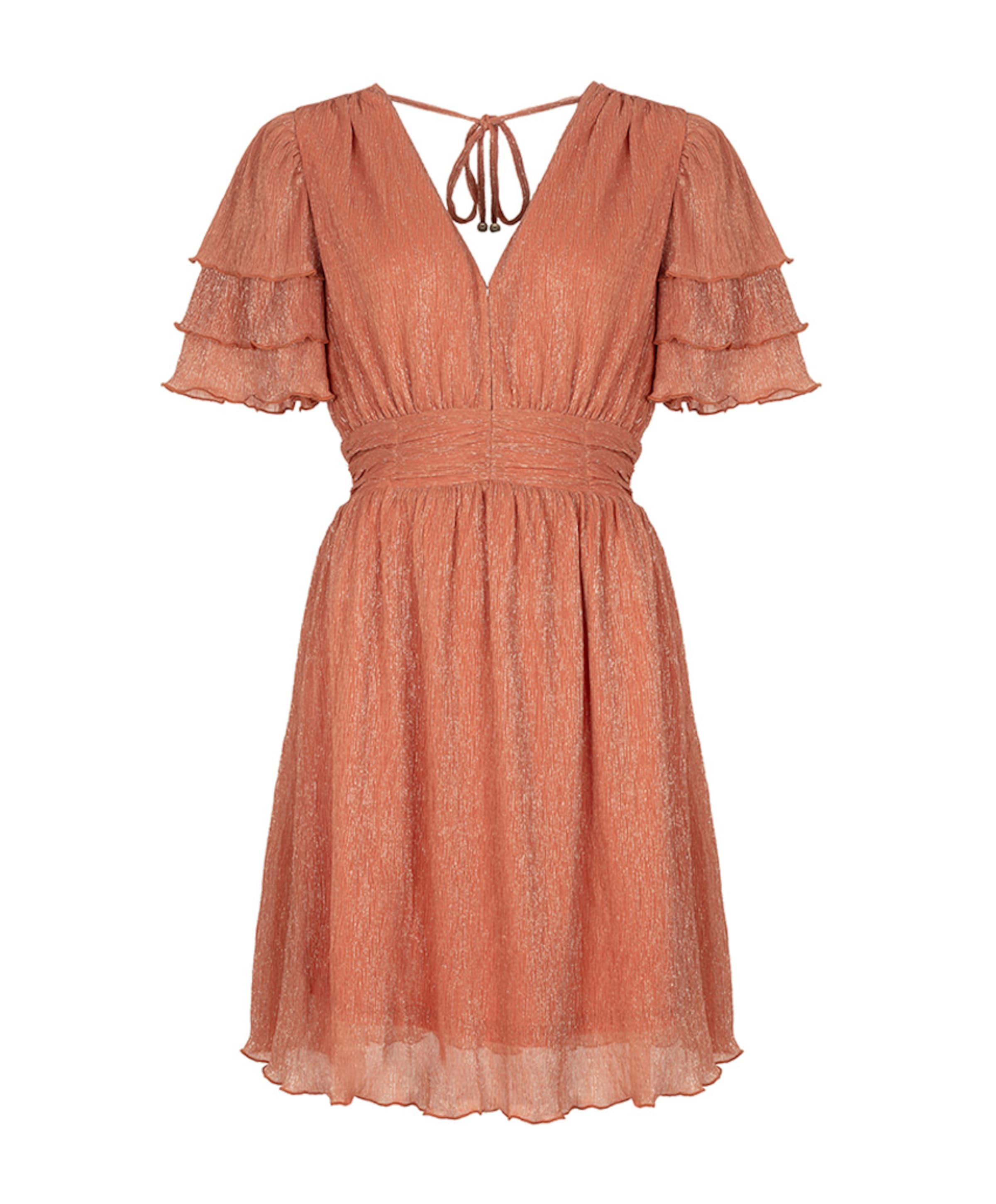 Dames jurk oranje