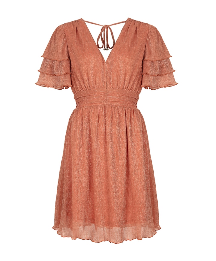 Dames jurk oranje