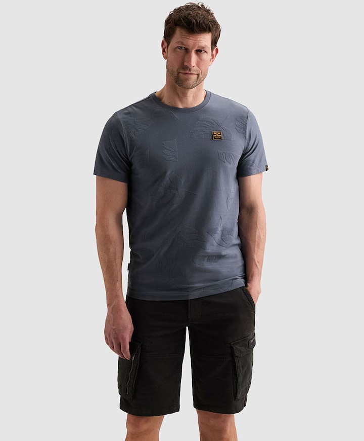 Heren T-shirt blauw