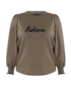 Dames sweater groen