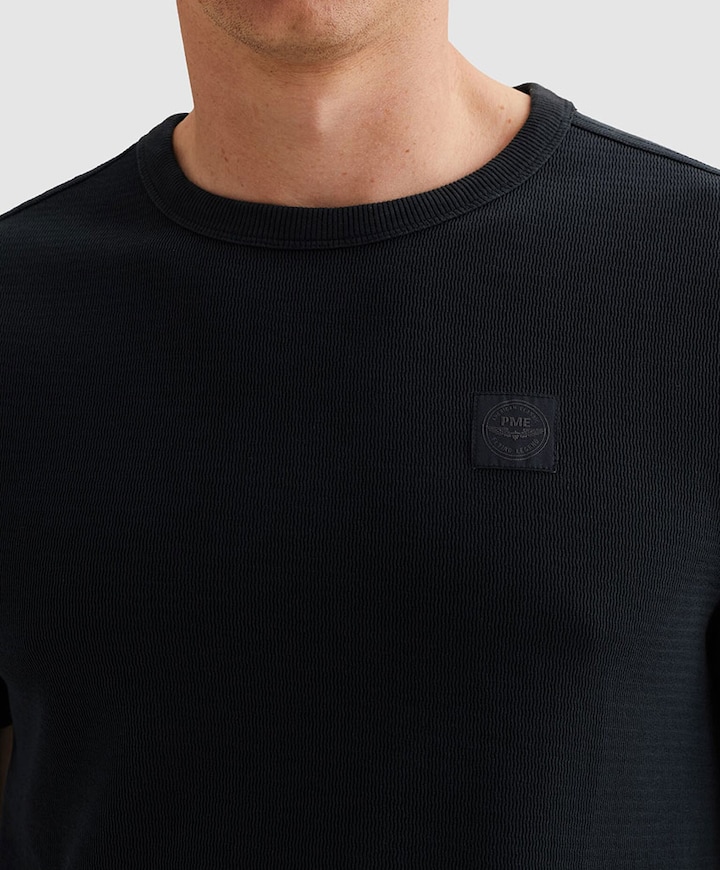 Heren T-shirt blauw