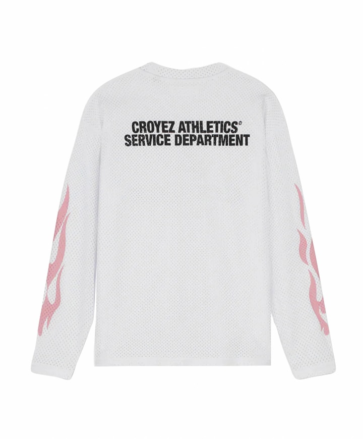 Heren longsleeve wit