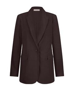 Dames blazer bruin