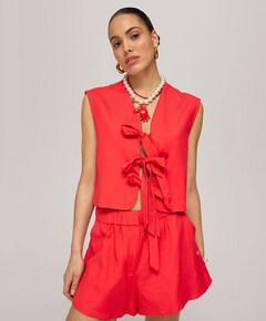 LACY-SH korte broek rood