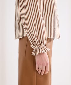 Dames blouse bruin