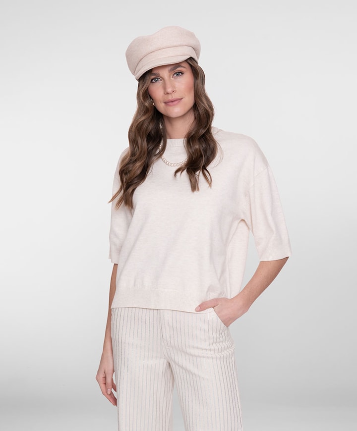Dames trui beige