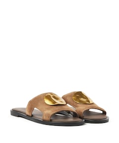 Vita Avi dames slippers bruin